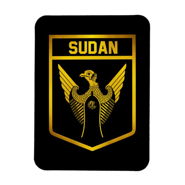 Imán Emblema de Sudán (Vertical)