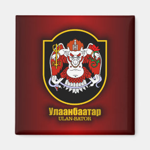 Imán Emblema de Ulán Bator