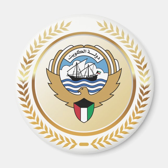 Imán Emblema del Estado de Kuwait (Frente)