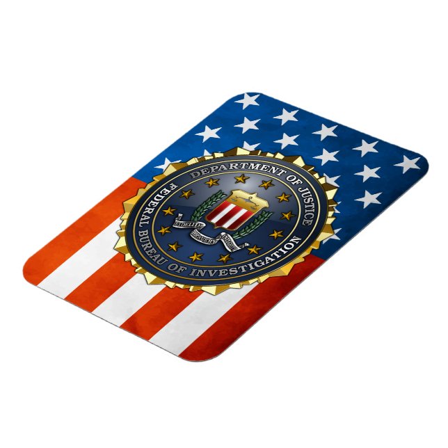 Imán Emblema del FBI (Lado Izquierdo)