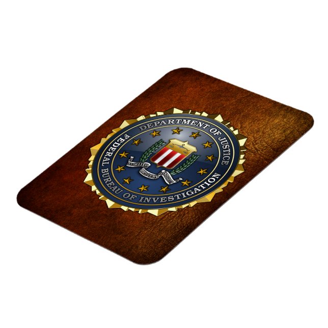 Imán Emblema del FBI (Lado Izquierdo)