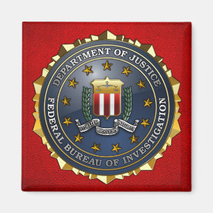 Imán Emblema del FBI