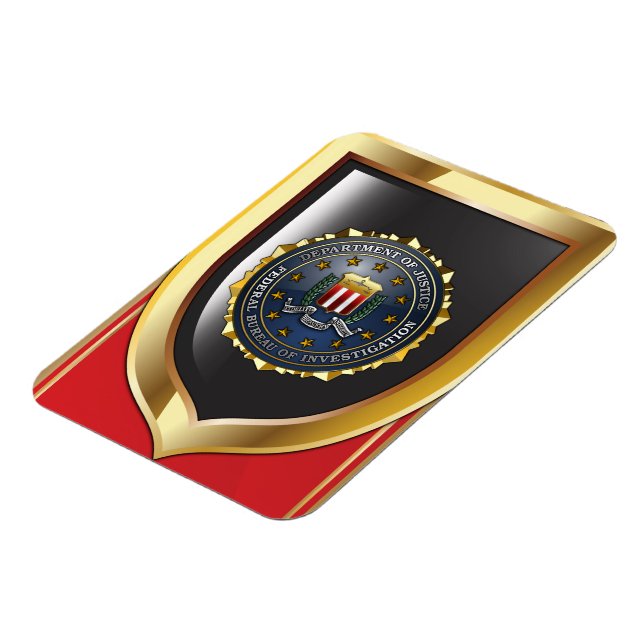 Imán Emblema del FBI (Lado Izquierdo)