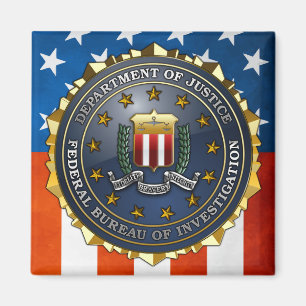 Imán Emblema del FBI