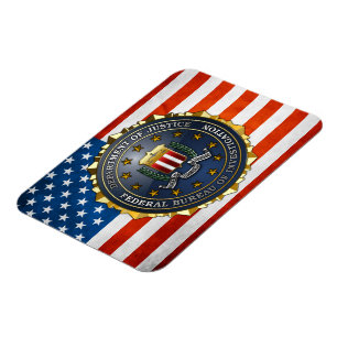 Imán Emblema del FBI
