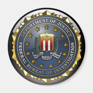 Imán Emblema del FBI
