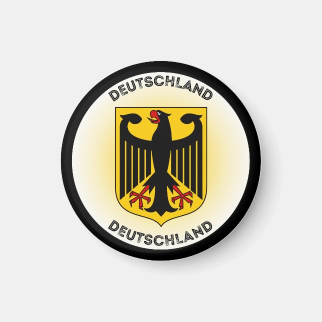 Imán Emblema del Patrimonio de Alemania (Frente)
