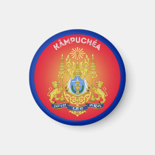 Imán Emblema del Patrimonio de Camboya