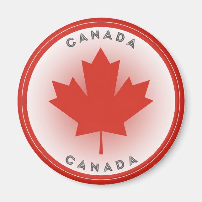 Imán Emblema del Patrimonio de Canadá (Frente)