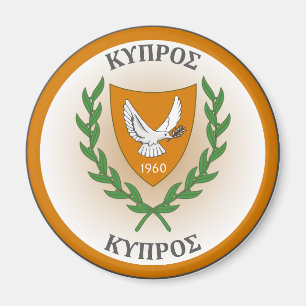 Imán Emblema del Patrimonio de Chipre