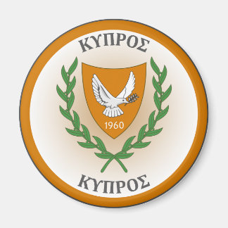 Imán Emblema del Patrimonio de Chipre