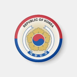 Imán Emblema del Patrimonio de Corea del Sur