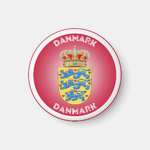 Imán Emblema del Patrimonio de Dinamarca