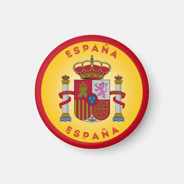 Imán Emblema del Patrimonio de España (Frente)