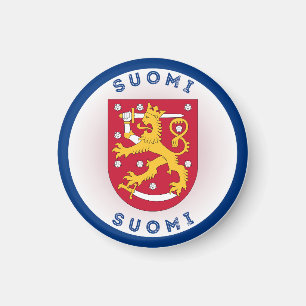 Imán Emblema del Patrimonio de Finlandia
