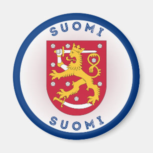 Imán Emblema del Patrimonio de Finlandia
