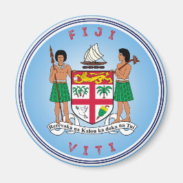 Imán Emblema del Patrimonio de Fiyi