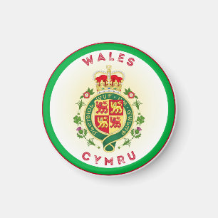 Imán Emblema del Patrimonio de Gales