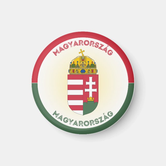 Imán Emblema del Patrimonio de Hungría (Frente)