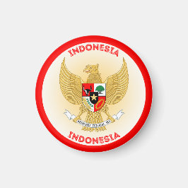Imán Emblema del Patrimonio de Indonesia