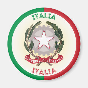 Imán Emblema del Patrimonio de Italia