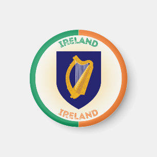 Imán Emblema del Patrimonio de la República de Irlanda