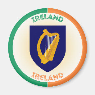 Imán Emblema del Patrimonio de la República de Irlanda