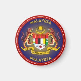 Imán Emblema del Patrimonio de Malasia