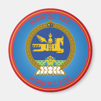 Imán Emblema del Patrimonio de Mongolia