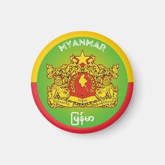 Imán Emblema del Patrimonio de Myanmar