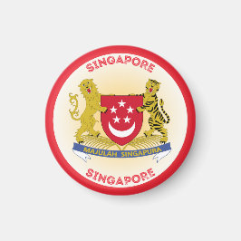 Imán Emblema del Patrimonio de Singapur