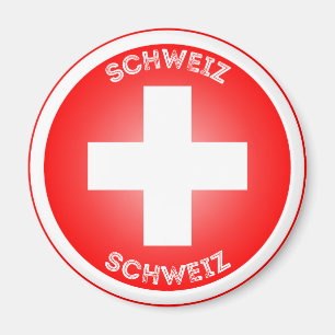 Imán Emblema del Patrimonio de Suiza