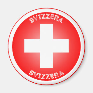 Imán Emblema del Patrimonio de Suiza