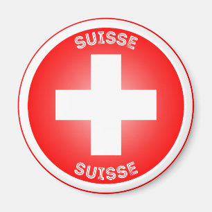 Imán Emblema del Patrimonio de Suiza