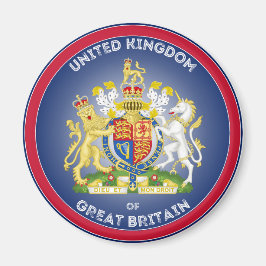 Imán Emblema del Patrimonio del Reino Unido