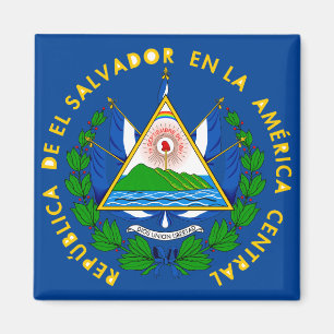Imán emblema del salvador