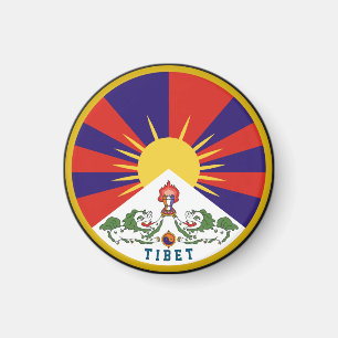 Imán Emblema del Tíbet