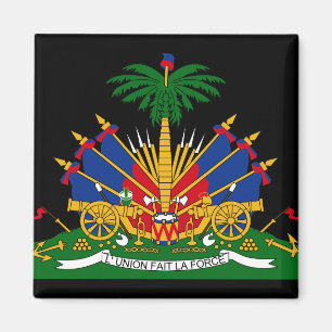 Imán emblema haití