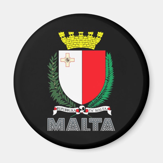 Imán Emblema maltés (Frente)