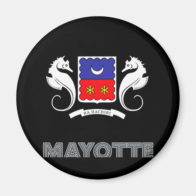 Imán Emblema Mayottiano (Frente)