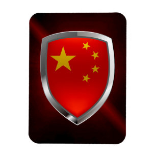 Imán Emblema metálico de China