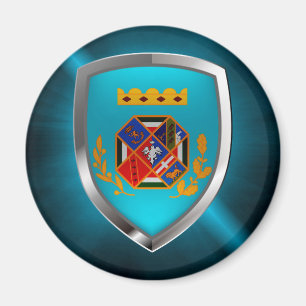 Imán Emblema metalico de Lazio