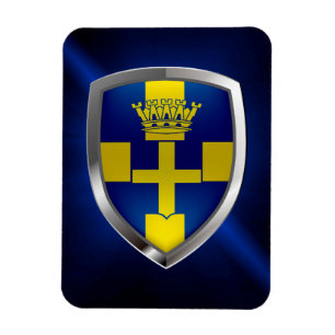 Imán Emblema metálico de Verona