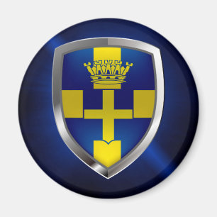 Imán Emblema metálico de Verona