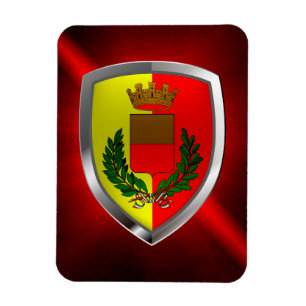 Imán Emblema metálico napoli