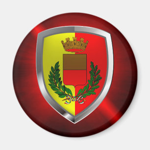 Imán Emblema metálico napoli