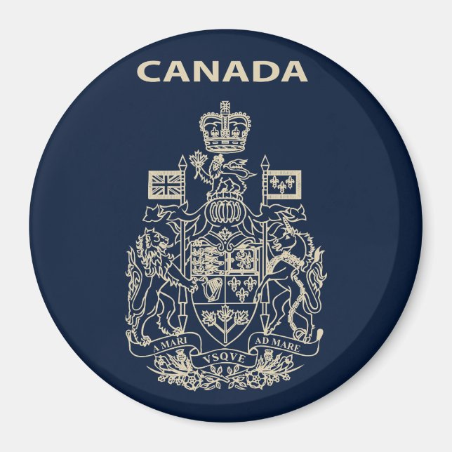 Imán Emblema nacional de Canadá (Frente)