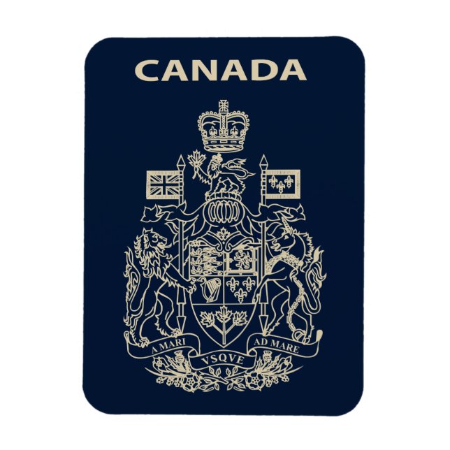 Imán Emblema nacional de Canadá (Vertical)