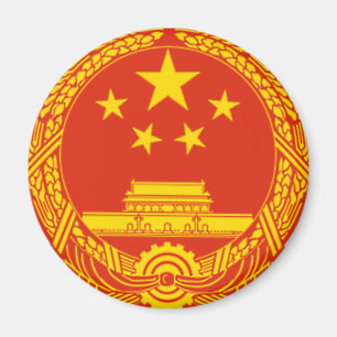 IMÁN EMBLEMA NACIONAL DE LA GENTE LA REPÚBLICA DE CHIN