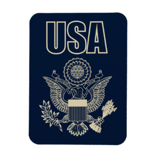 Imán emblema nacional de los Estados Unidos